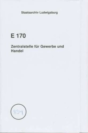 Leihweise Überlassung von Maschinen an den Uhrengestellmacher Jakob Glöckler bzw. die Uhrengestellfabrik M. Glöckler & Cie. bzw. Glöckler & Bühler in Tuningen, Oberamt Tuttlingen, durch die Zentralstelle