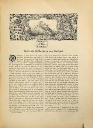 Bilder aus Alt-Stuttgart