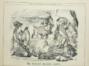 Mr. Punch's reading party