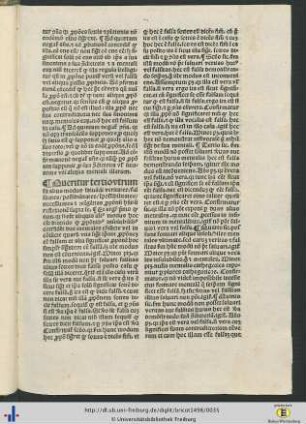 Queritur tertio