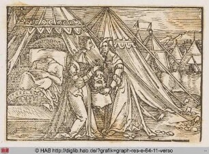 Judith und ihre Magd mit dem Kopf des Holofernes.