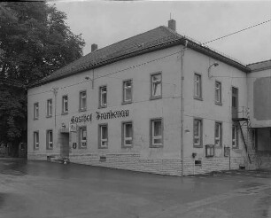 Mittweida-Frankenau. Gasthof Frankenau, Straßenansicht