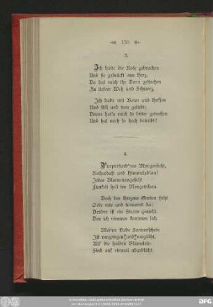 3. [Ich hatte die Rose gebrochen]