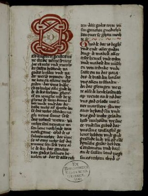 Sachsenspiegel-Landrecht mit Glosse des Johannes von Buch (Klasse I/Kürzere Glosse, Ordnung Ia)