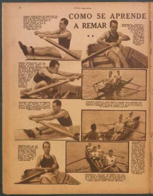 Como se aprende a remar... [Fotografías]