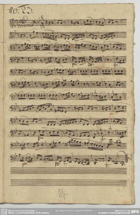 23. Graun, Johann Gottlieb, Sinfonien, GraunWV A:XII:20 <2. Arioso>