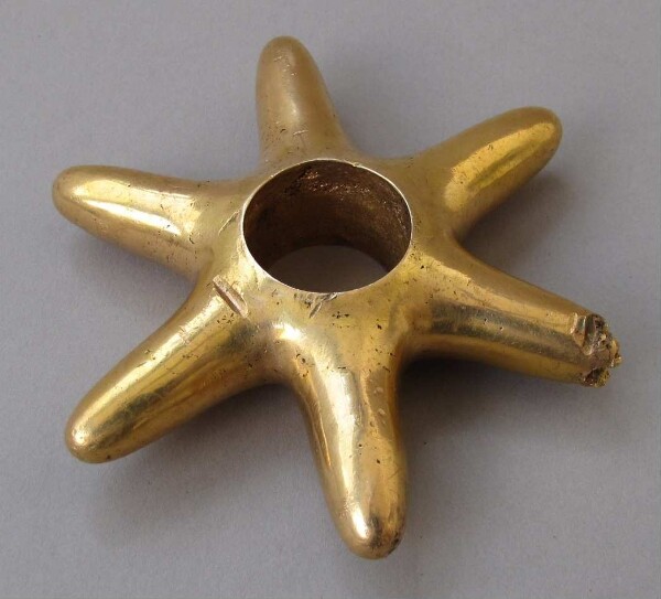 Gold mace head