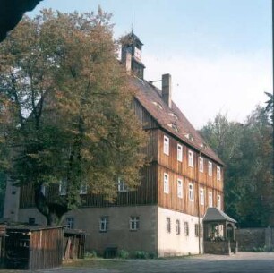 Forsthof (auch Friesenhof), Herrenhaus. Straßenansicht : Gohrisch-Cunnersdorf. Forsthof (auch Friesenhof), Herrenhaus. Straßenansicht