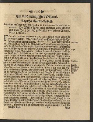 Ein und neuntzigster Discurs - Hundertster Discurs