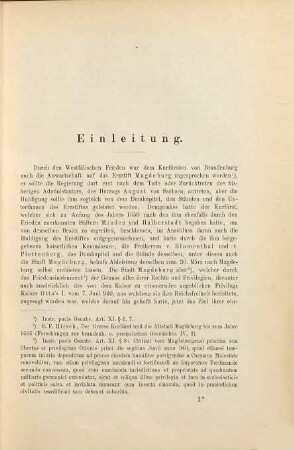 Urkunden und Actenstücke zur Geschichte des Kurfürsten Friedrich Wilhelm von Brandenburg, 12. Politische Verhandlungen ; Bd. 8