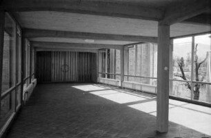 Freiburg: Klinikkirche, innen, Zugang zur Kirche