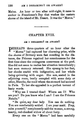 Chapter XVIII. Am I Dreaming? Or Awake?