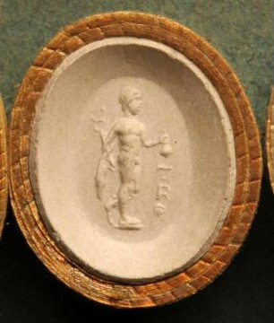 Mercurius (Hermes) stehend (Daktyliothek, Supplement)