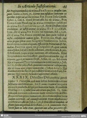 XXXIX. Dilectio Dei ...