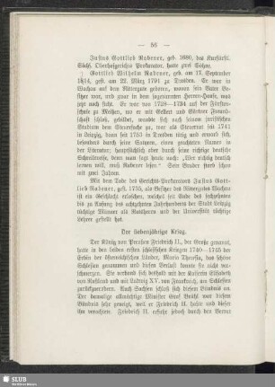 Der siebenjährige Krieg