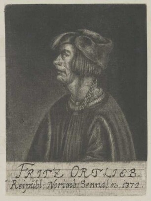 Bildnis des Fritz Ortlieb