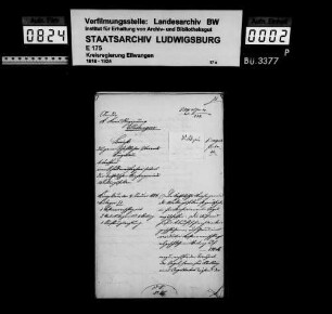Schuldenwesen der Pfarrgemeinde Weldingsfelden