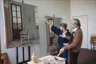 Florenz. Villa Romana. Kunsterzieherin Kramer