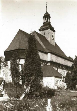 Wehrkirche : Lauterbach, Wehrkirche auf dem Friedhof