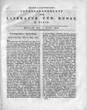1804-07-11 : 33. Stück