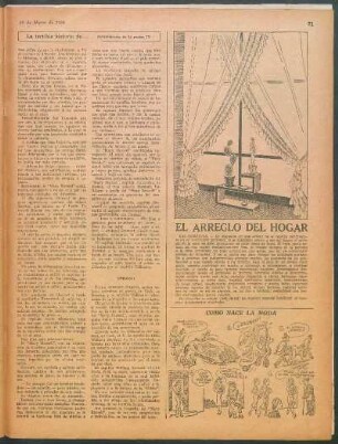 El arreglo del hogar