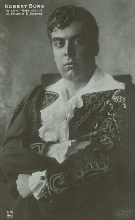 Robert Burg als Escamillo in George Bizets "Carmen"