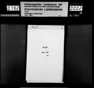 Bürgerrechtsangelegenheiten zu Rinderfeld