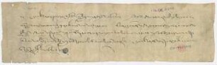 Freistellungsbeleg des Gutsverwalters Lha-bu Tshe-dar