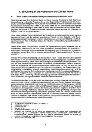 1. Einführung in die Problematik und Ziel der Arbeit