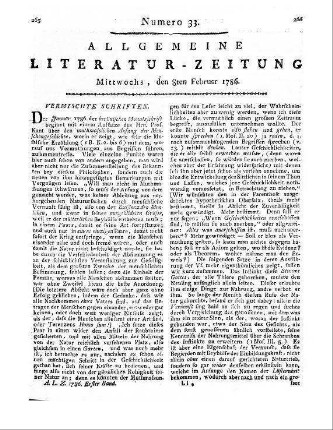 Ganymed für die Lesewelt. Bd. 6. Hrsg. von J. G. E. Wittekindt. Eisenach: Wittekindt [s.a.]