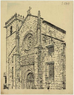 Kollegiatskirche zu Caminha, Westfassade