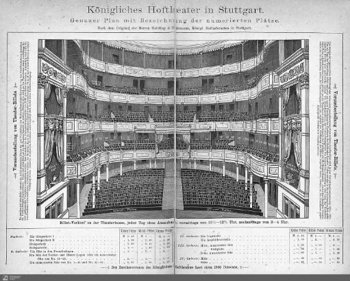 Sitzplan Hoftheater