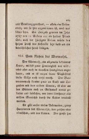 VIII. Vom Nutzen des Wermuths. - XII. In einem jeden Ofen läßt sich Holz ersparen.