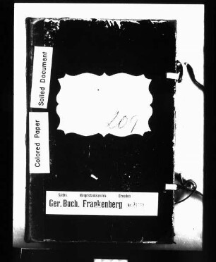 Gerichtshandelsbuch von Mühlbach (bei Frankenberg), Bd. 6