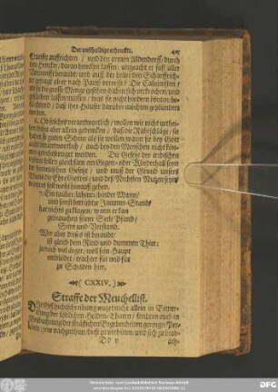 (CXXIV.) Straffe der Meuchellist.