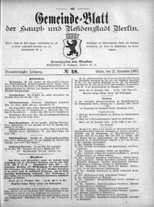 1903,48: No. 48, 22. November 1903