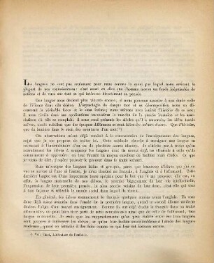 Sur la concentration de l'enseignement des langues modernes