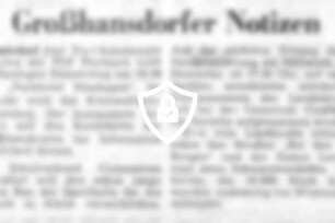 Großhansdorfer Notizen