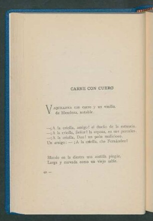 Carne con cuero