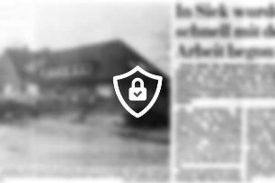In Siek wurde schnell mit der Arbeit begonnen
