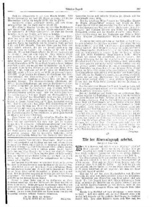 Wie der Kinematograph arbeitet