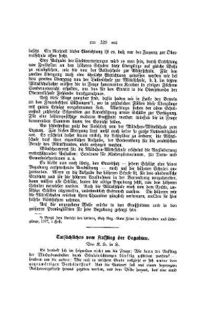 Tatsächliches vom Aufstieg der Begabten