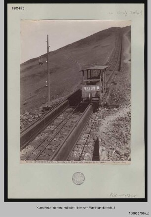 Seilbahn (Funicolare) am Vesuv