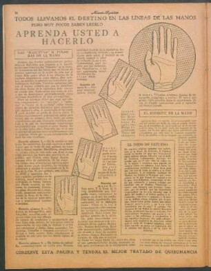 El espíritu de la mano