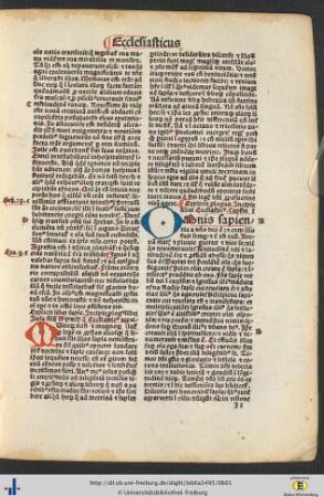 Liber Ecclesiasticus