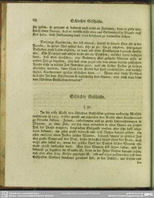 Schlechte Geschäfte