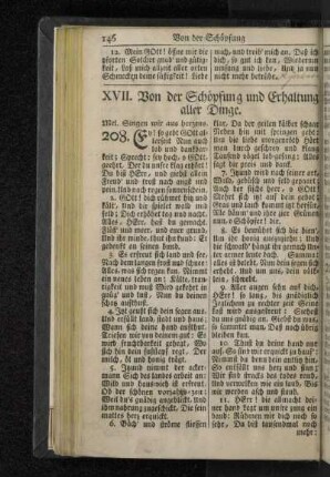XVII. Von der Schöpfung und Erhaltung aller Dinge.