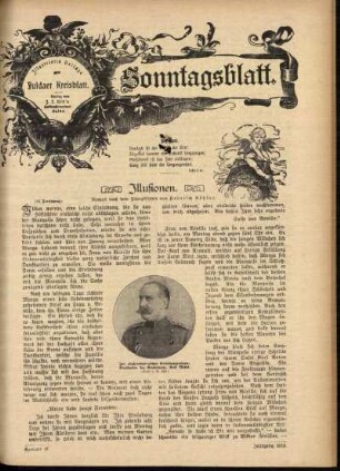 Ausgabe vom Sonntag, den 11. September 1910.