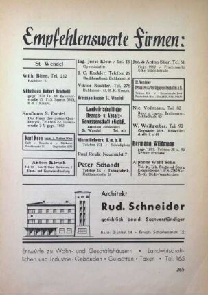 Empfehlenswerte Firmen