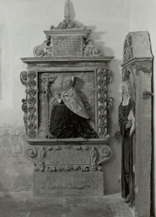 Grabplatte für Elisabeth von Schönberg